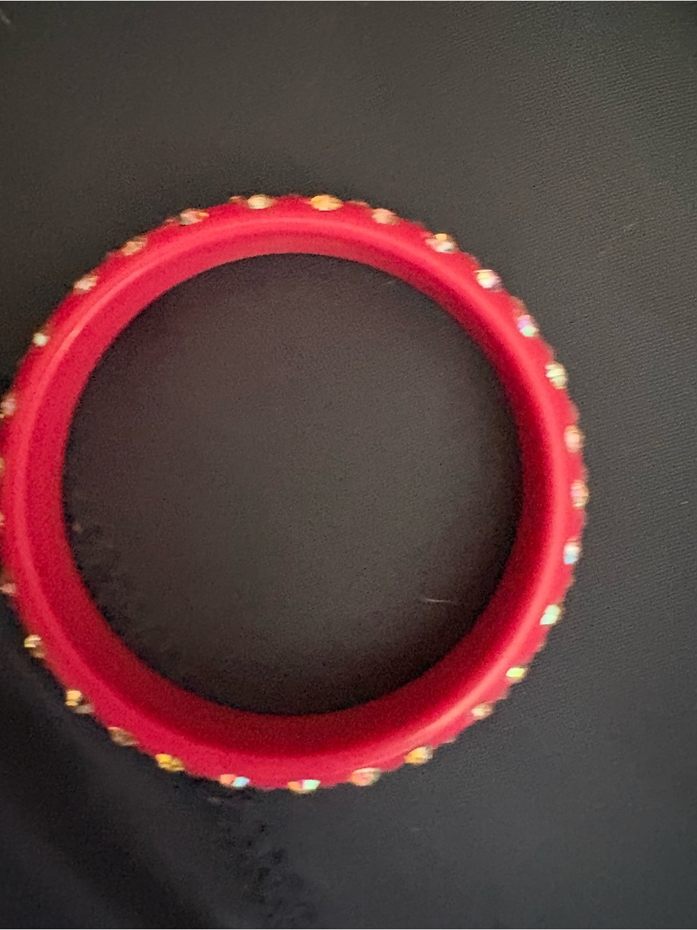 Pink Studded Kids Bangle Bracelet - Unbranded